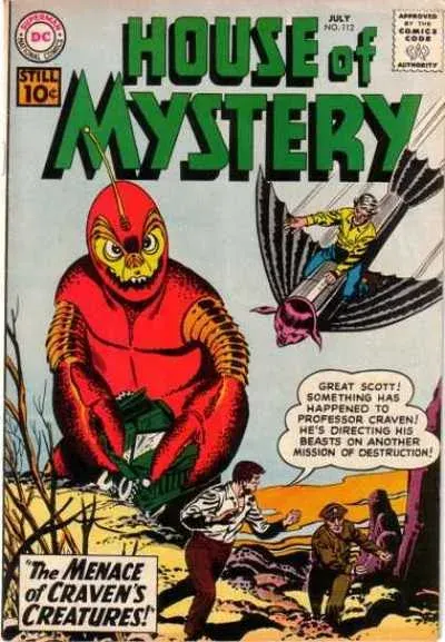Cover of House of Mystery #112