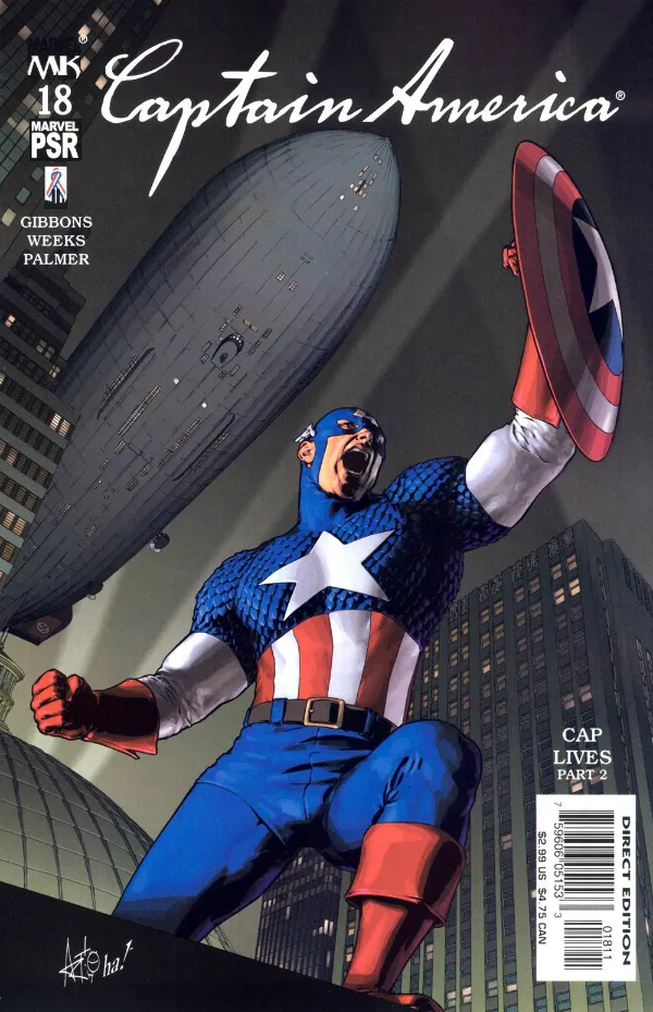 Cover of Captain America #18