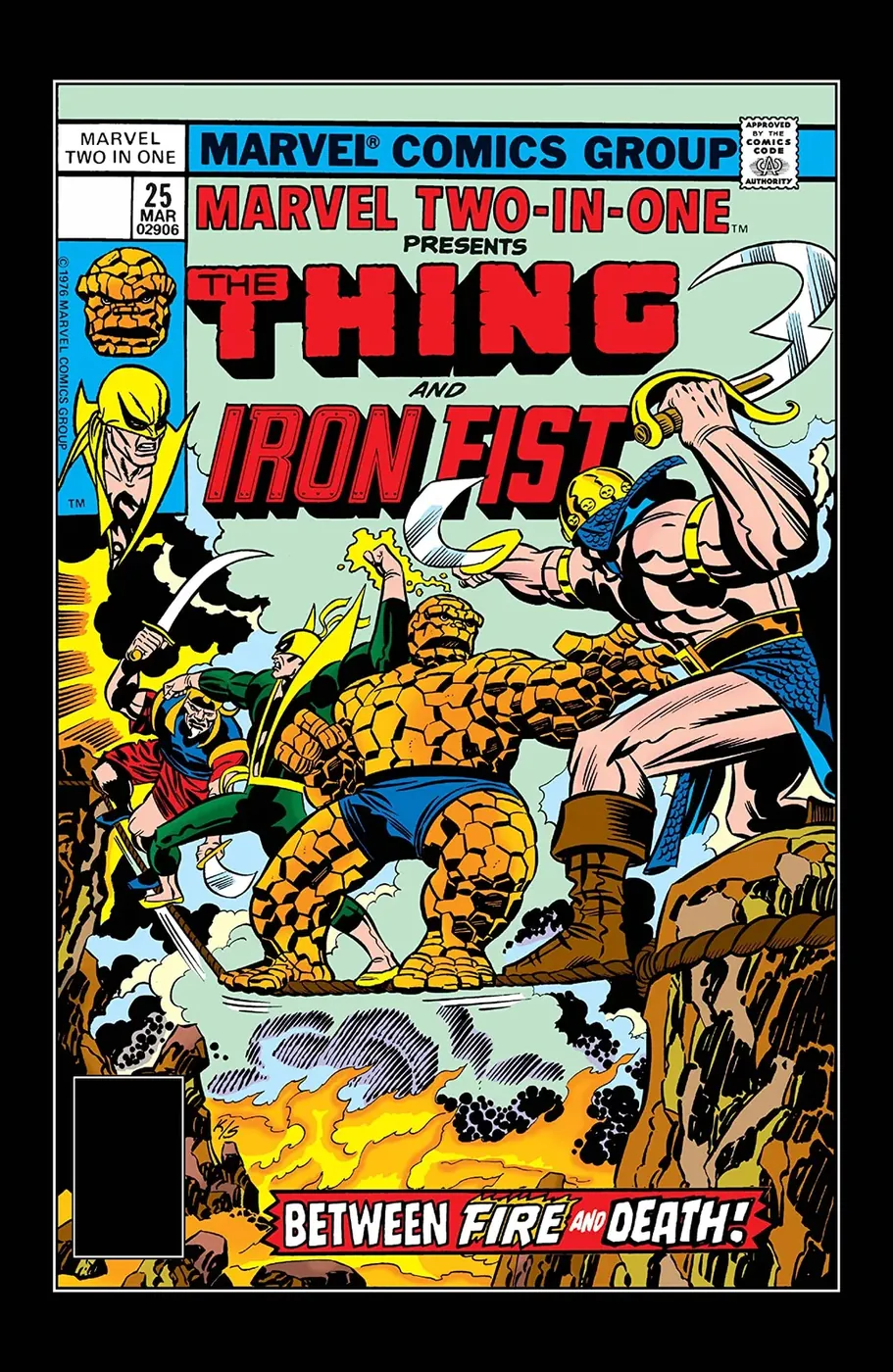 Cover of Marvel Two-in-One #25