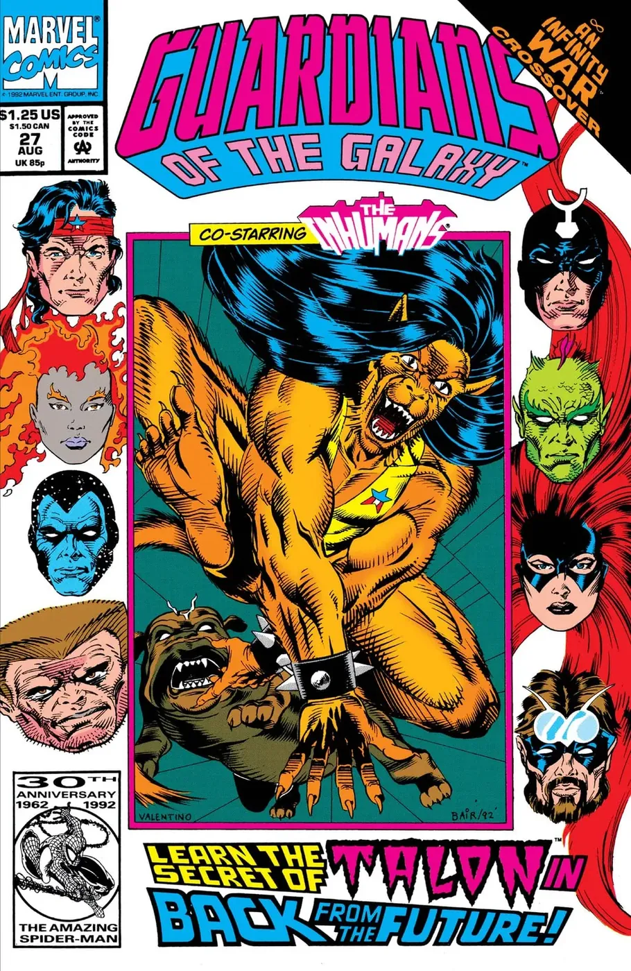 Cover of Guardians of the Galaxy #27
