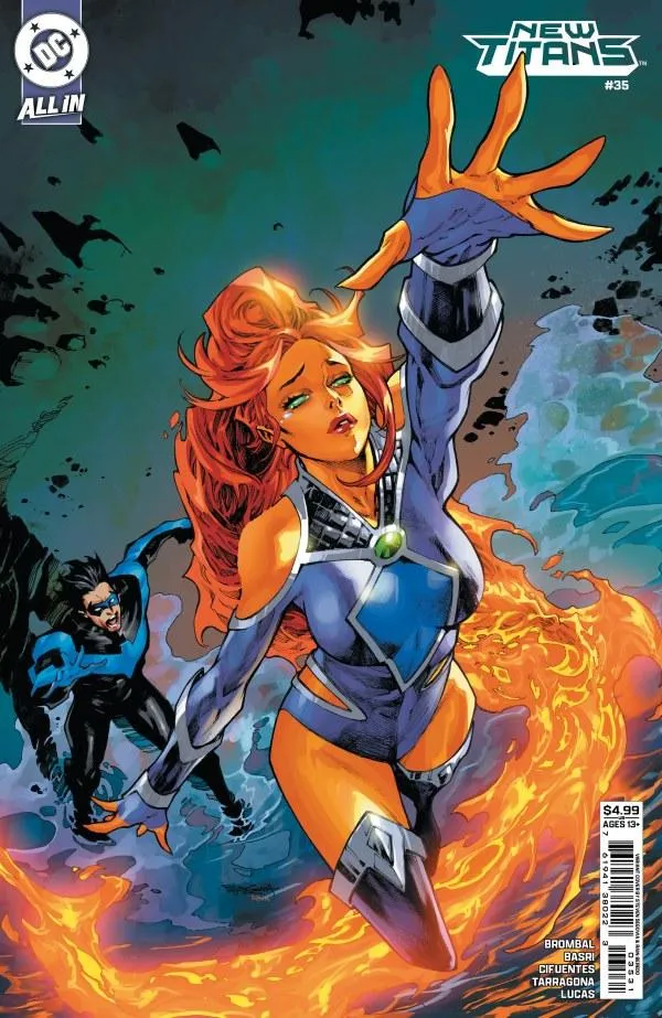 Cover of New Titans #35
