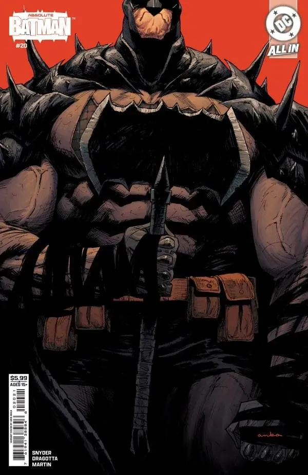 Cover of Absolute Batman #20