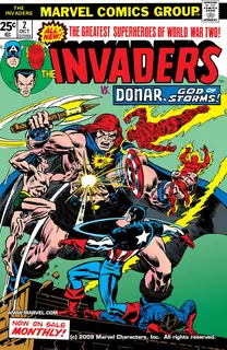 Cover of The Invaders #2