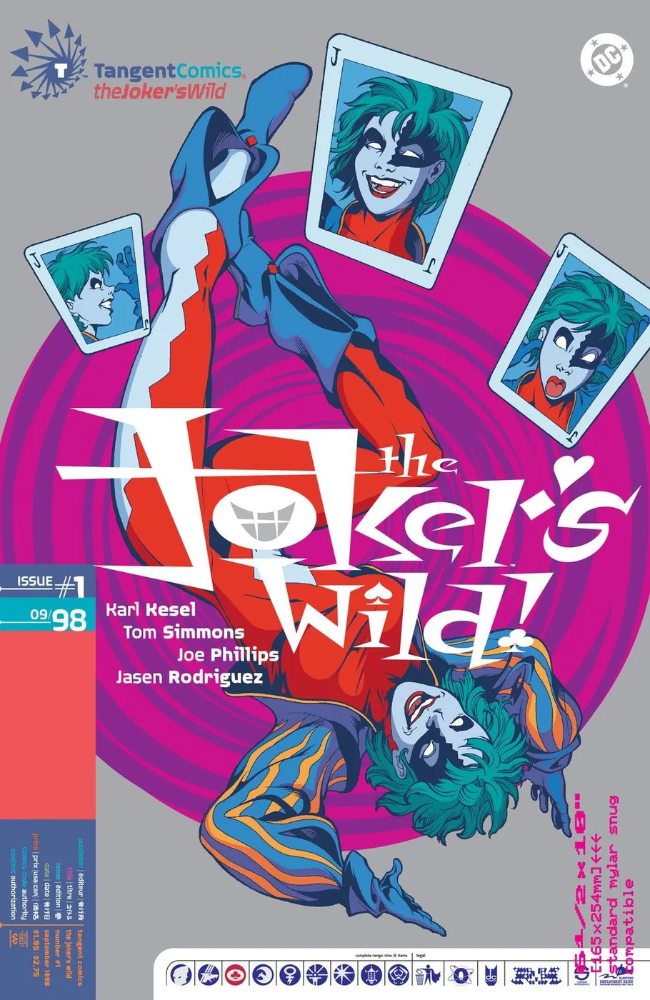 Cover of Tangent Comics / The Joker's Wild #1