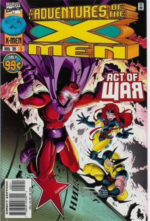 Cover of The Adventures of the X-Men #5