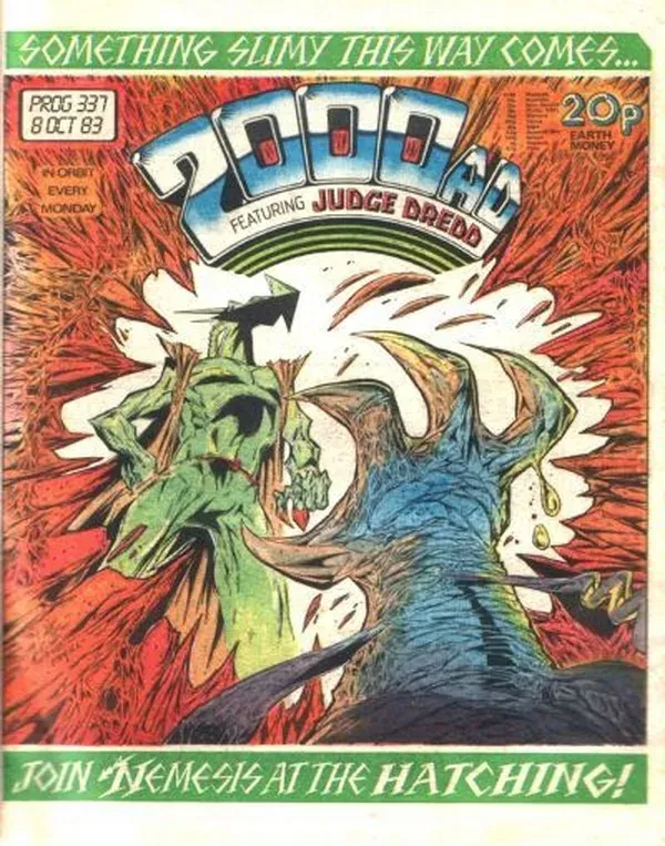 Cover of 2000 AD #337