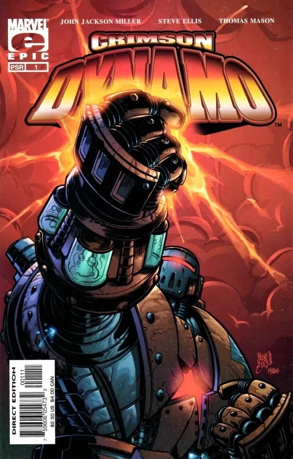 Cover of Crimson Dynamo #1