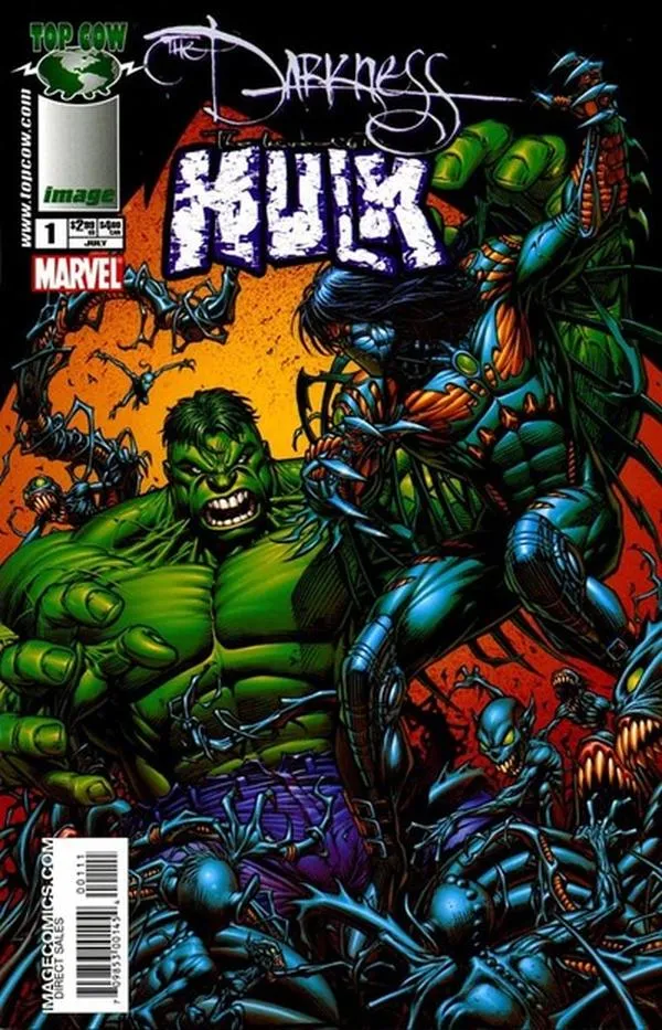 Cover of The Darkness / The Incredible Hulk #1