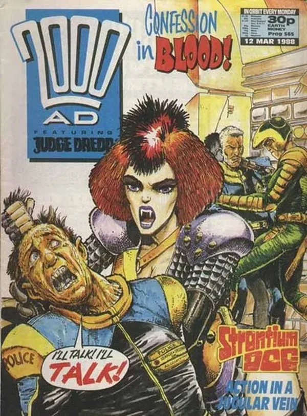 Cover of 2000 AD #565