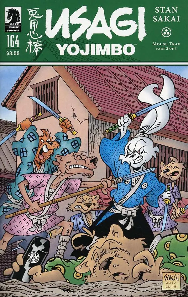 Cover of Usagi Yojimbo #164