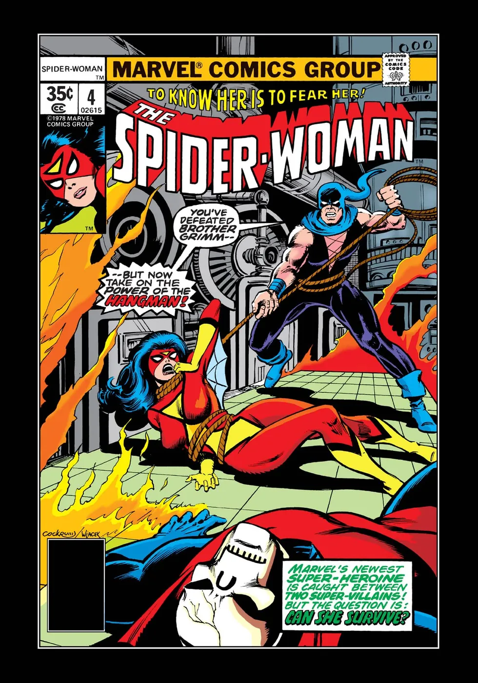 Cover of Spider-Woman #4