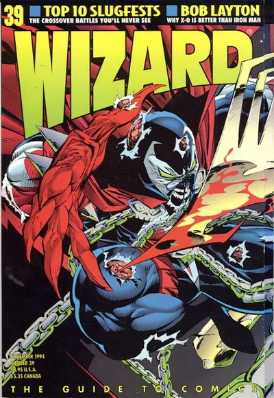 Cover of Wizard: The Comics Magazine #39