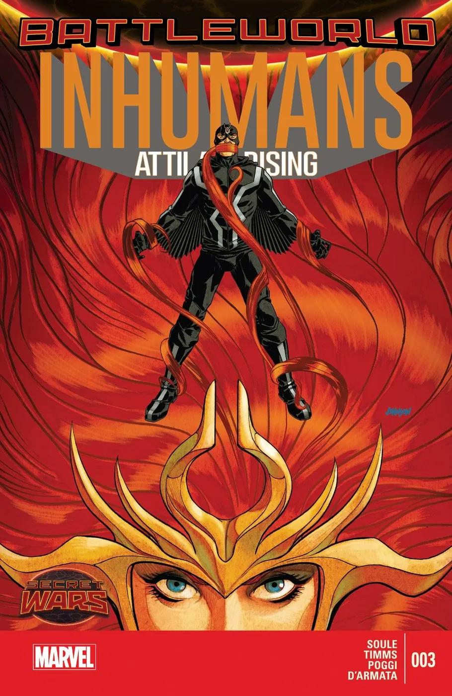 Cover of Inhumans Attilan Rising #3