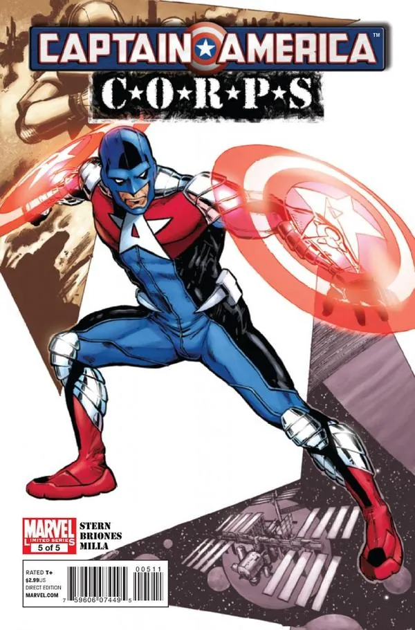 Cover of Captain America Corps #5