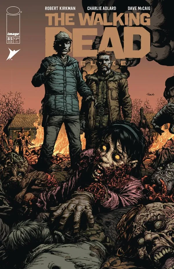 Cover of The Walking Dead Deluxe #85
