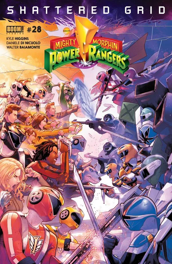 Cover of Mighty Morphin Power Rangers #28