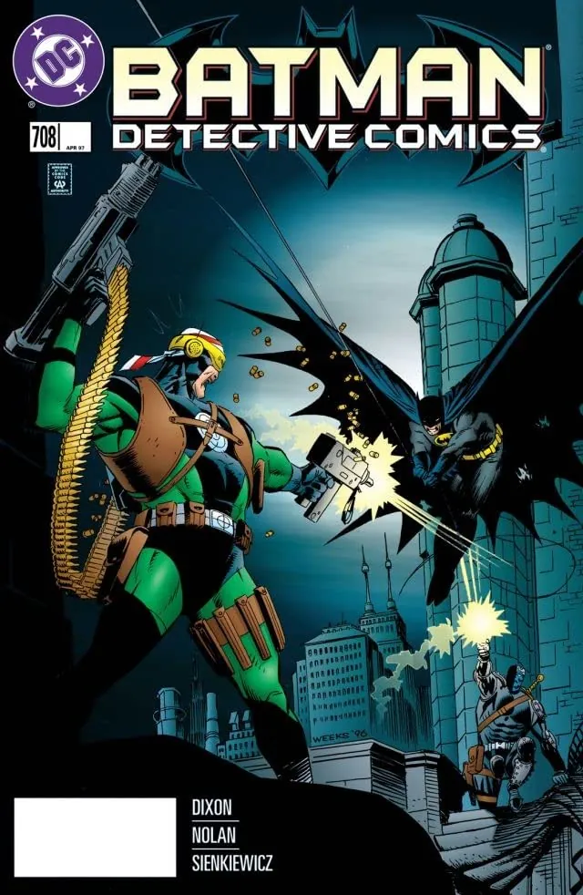Cover of Detective Comics #708