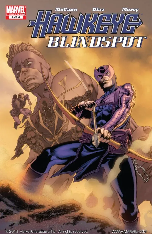 Cover of Hawkeye: Blindspot #4