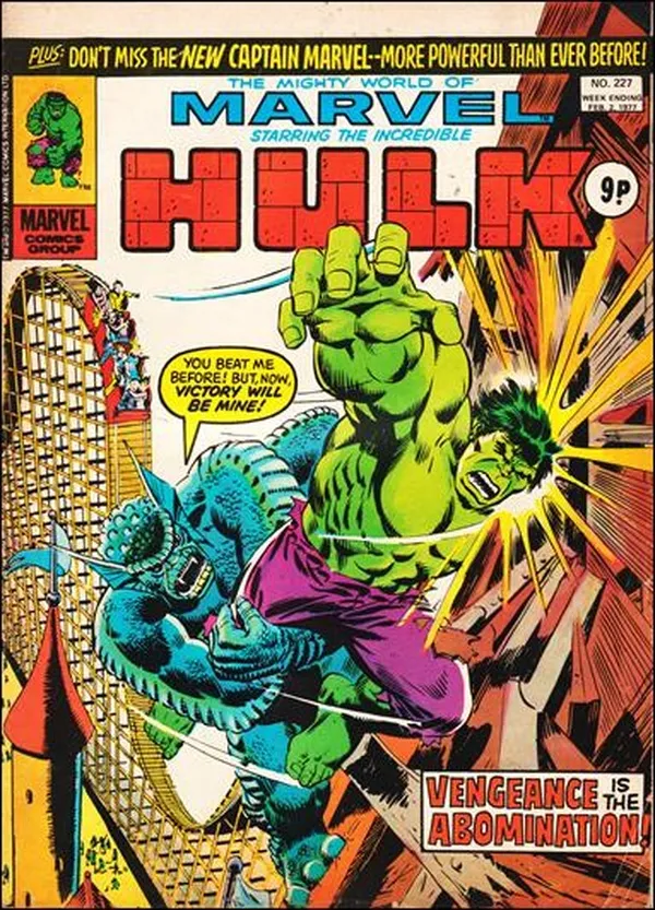 Cover of The Mighty World of Marvel #227