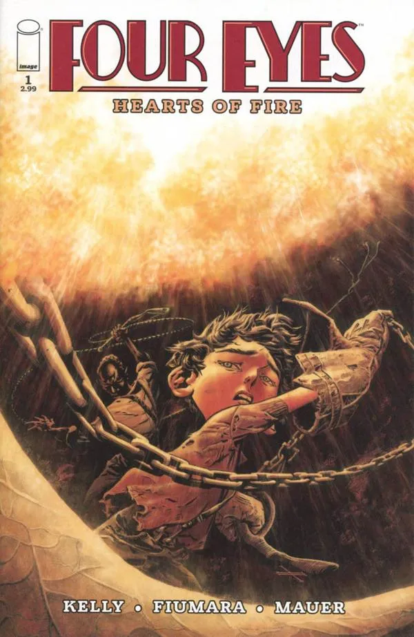 Cover of Four Eyes: Hearts of Fire #1