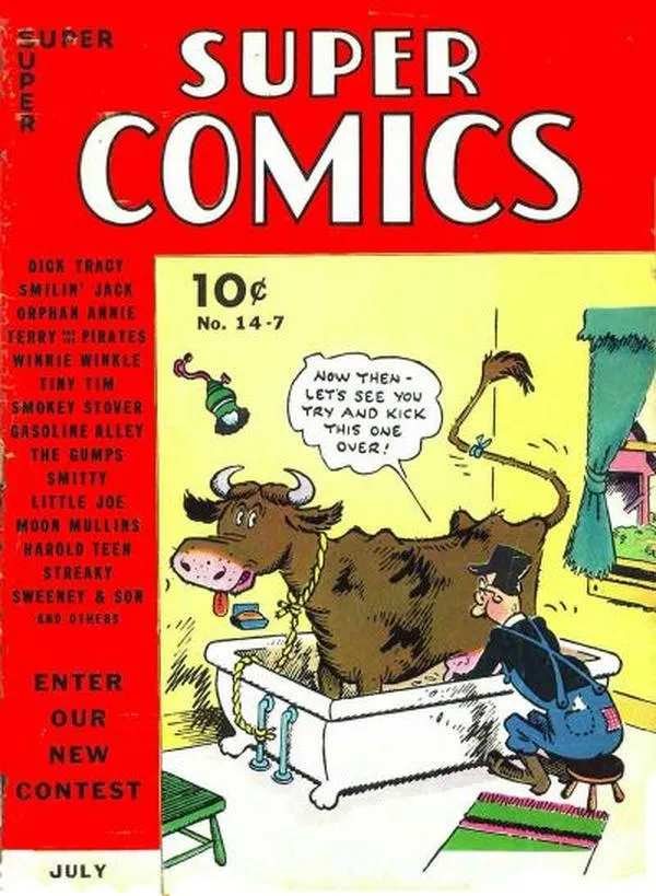 Cover of Super Comics #1