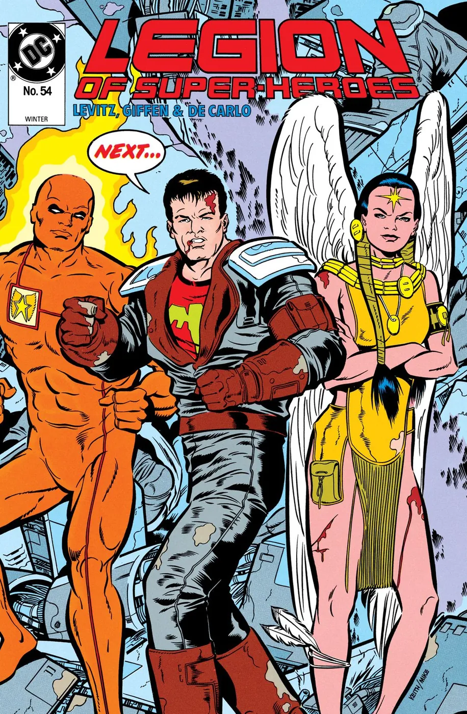 Cover of Legion of Super-Heroes #54