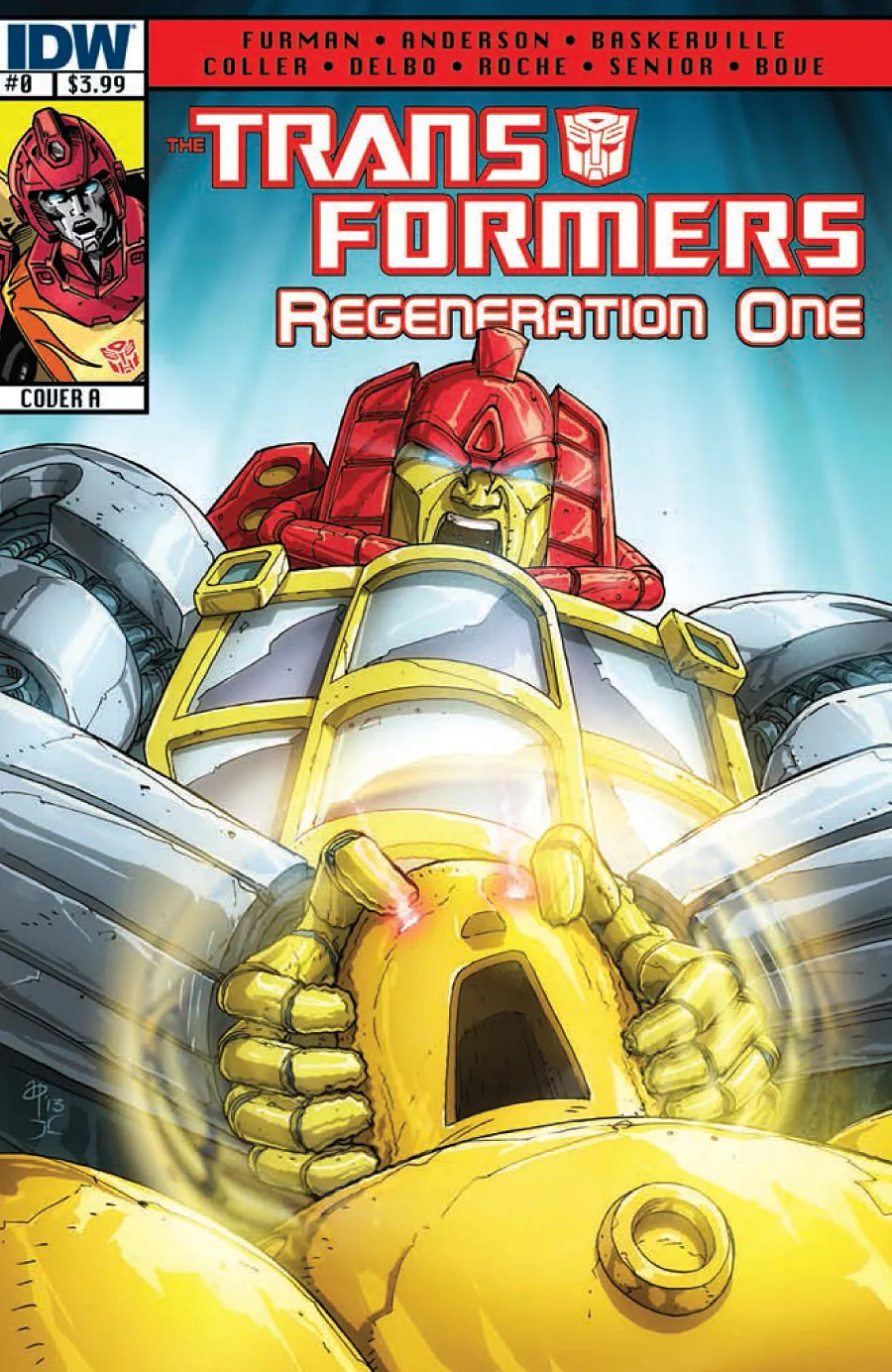 Cover of Transformers: Regeneration One #1