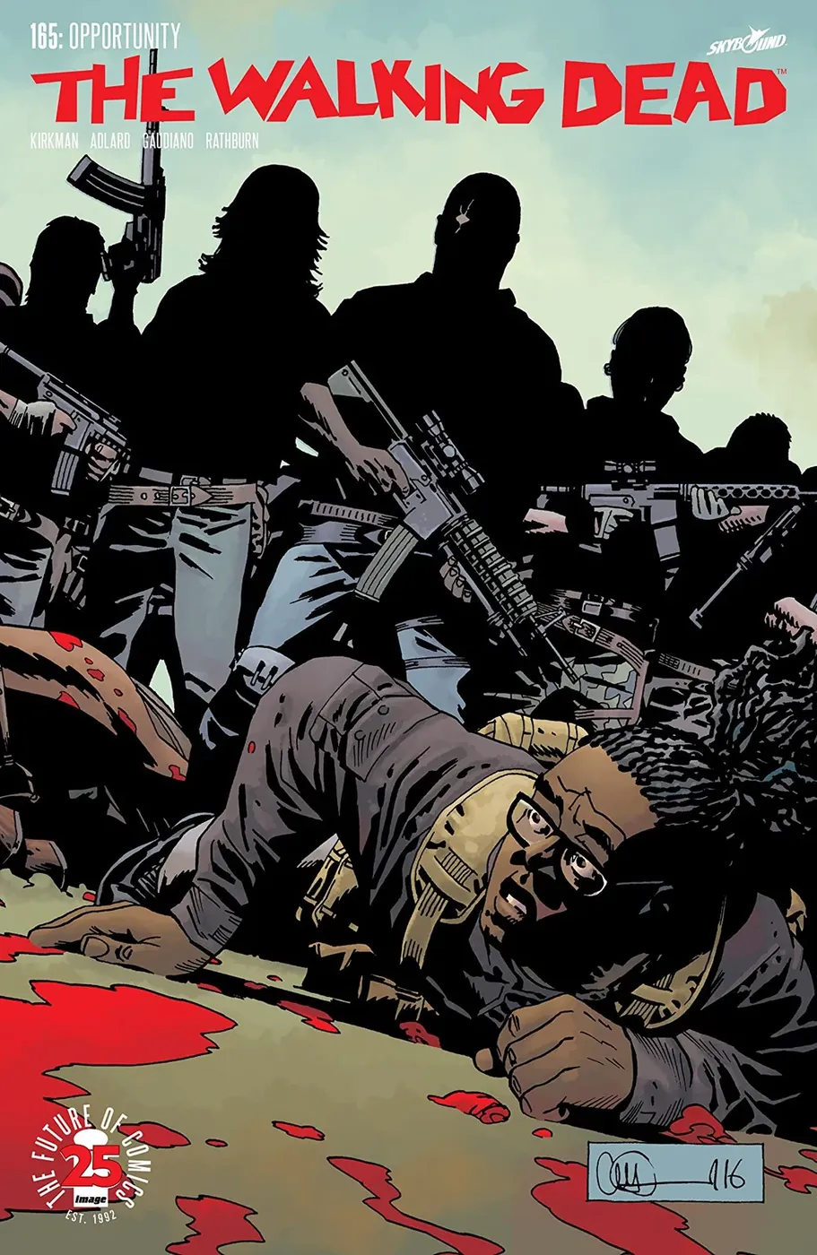 Cover of The Walking Dead #165