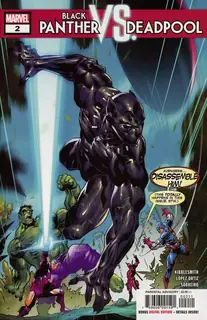 Cover of Black Panther vs Deadpool #2