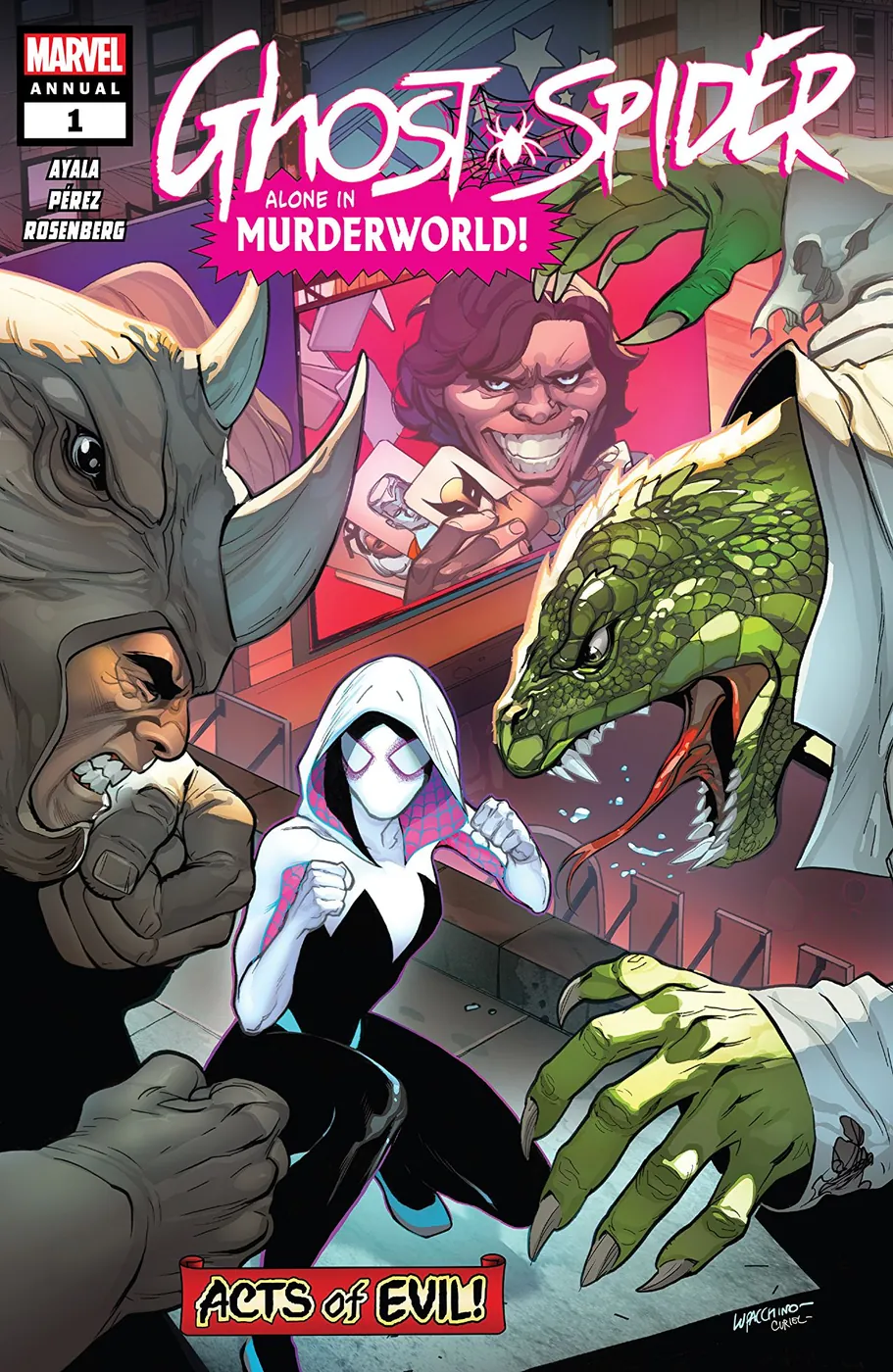 Cover of Ghost-Spider Annual #1