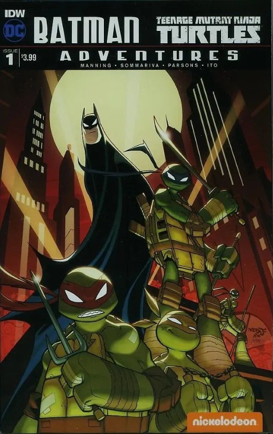 Cover of Batman / Teenage Mutant Ninja Turtles Adventures #1