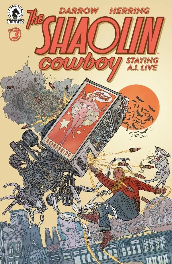 Cover of The Shaolin Cowboy: Staying A.I. Live #3