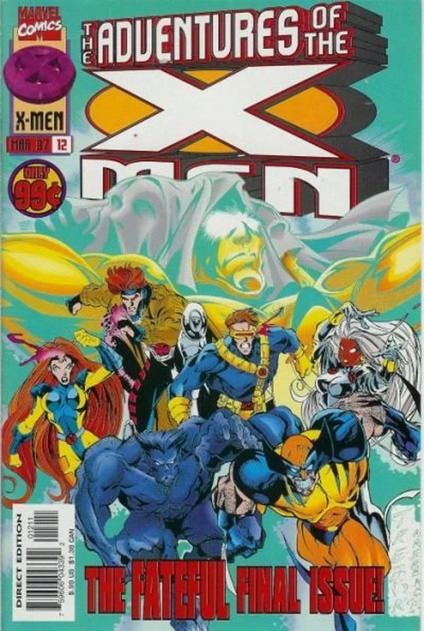 Cover of The Adventures of the X-Men #12
