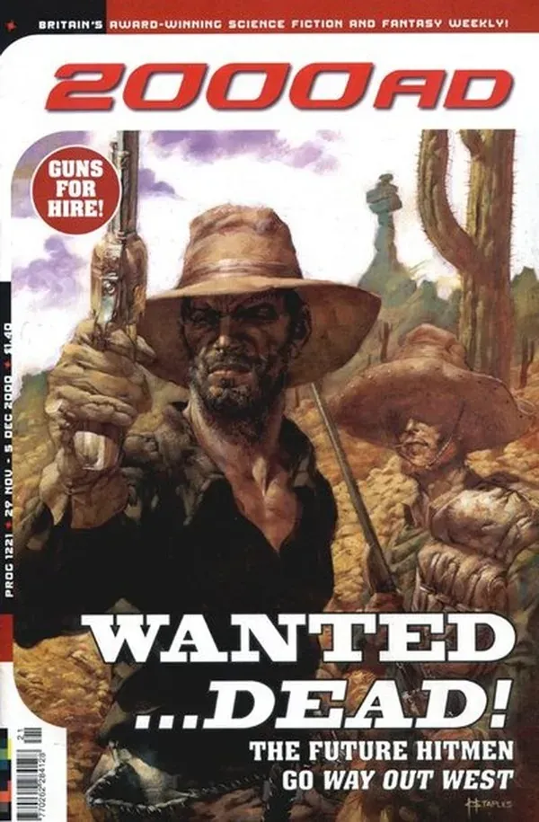 Cover of 2000 AD #1221