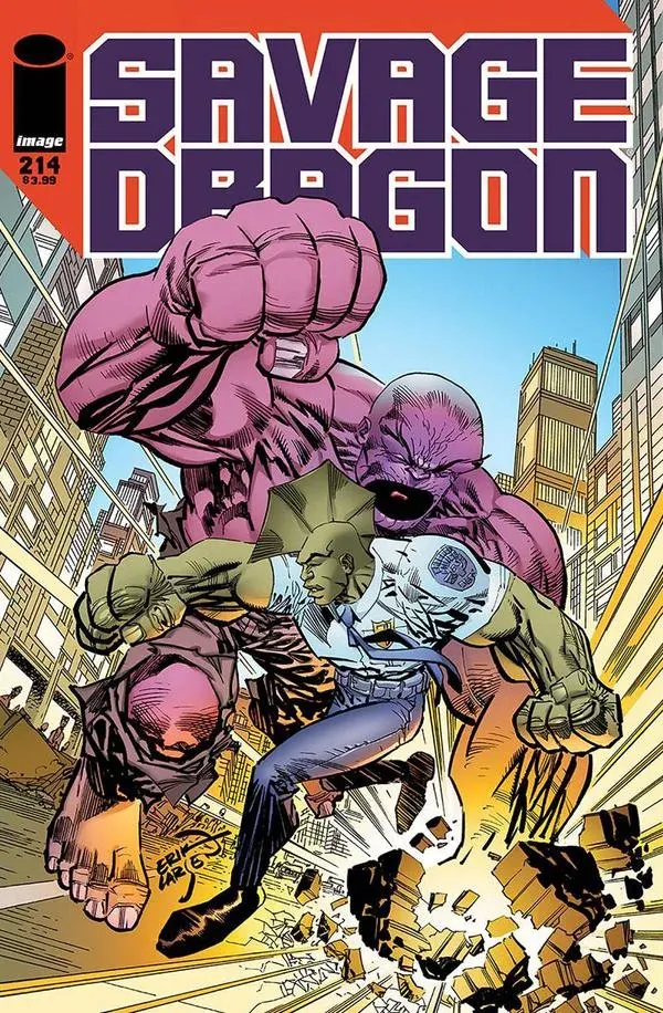 Cover of Savage Dragon #214