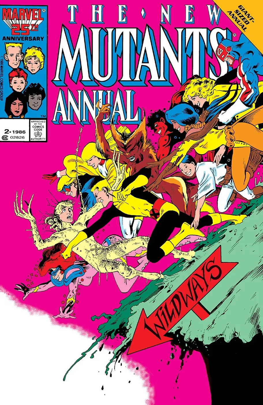 Cover of The New Mutants Annual #2