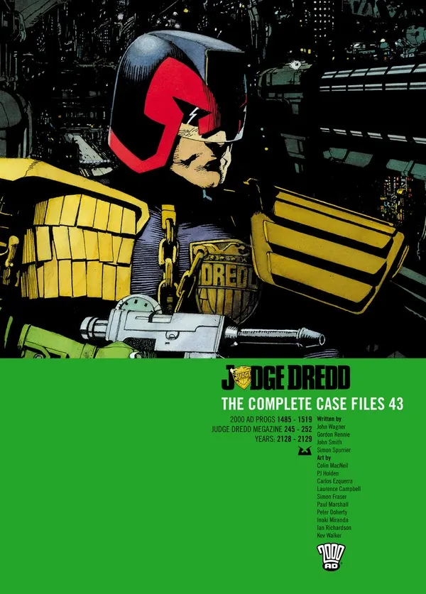 Cover of Judge Dredd: The Complete Case Files #43