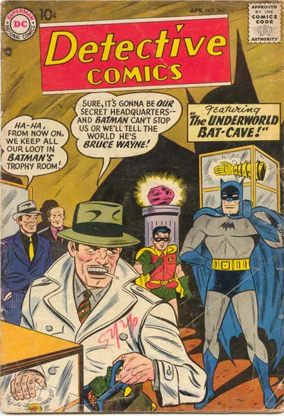 Cover of Detective Comics #242