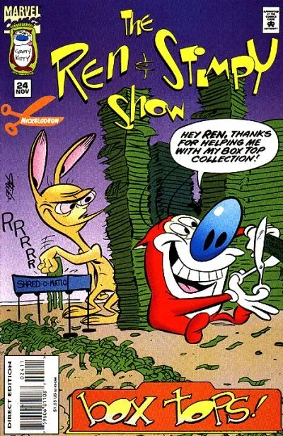 Cover of The Ren & Stimpy Show #24