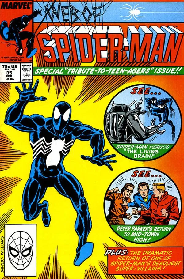 Cover of Web of Spider-Man #35