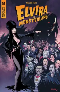 Cover of Elvira in Monsterland #1