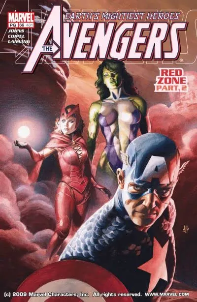 Cover of Avengers #66 (481)