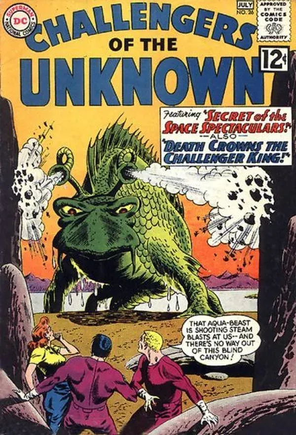 Cover of Challengers of the Unknown #26