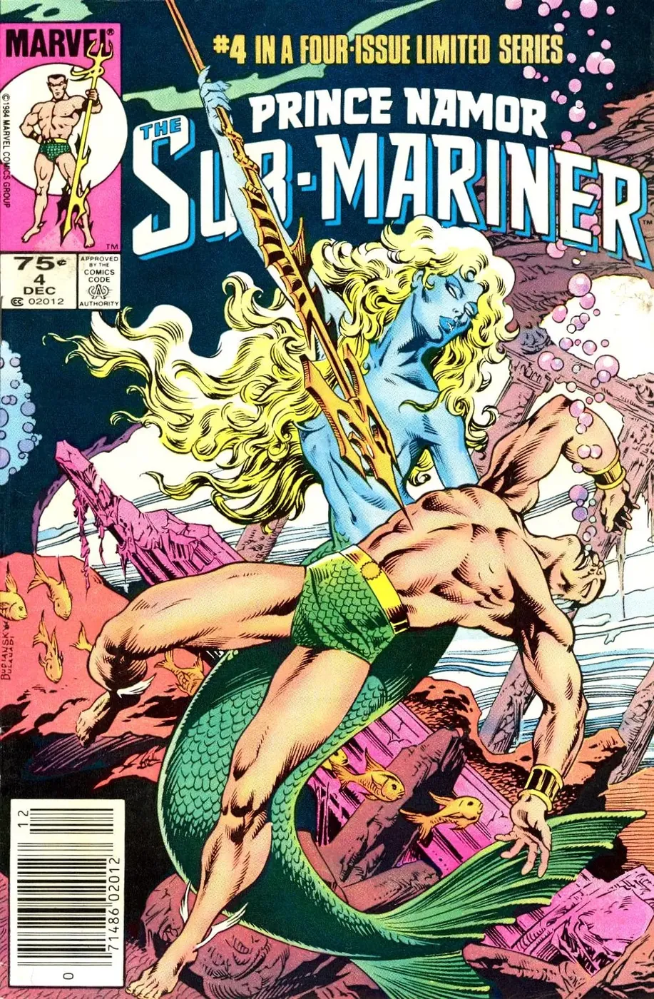 Cover of Prince Namor, the Sub-Mariner #4