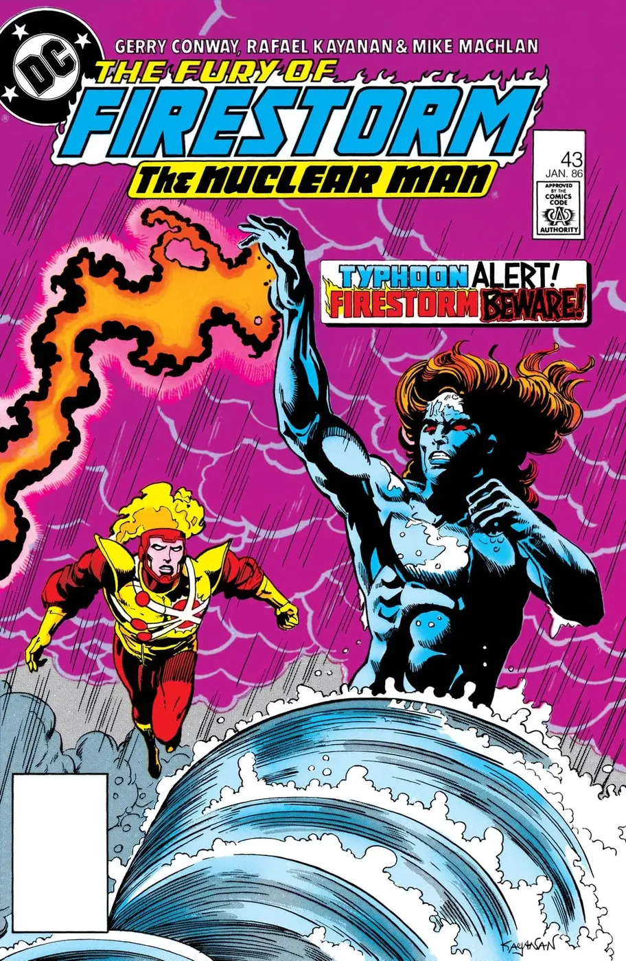 Cover of The Fury of Firestorm #43