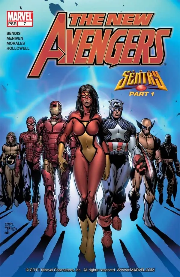 Cover of New Avengers #7