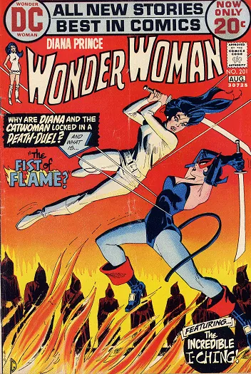 Cover of Wonder Woman #201