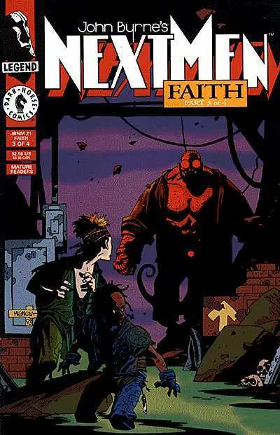 Cover of John Byrne's Next Men #21