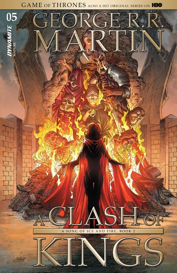 Cover of George R.R. Martin's A Clash of Kings #5