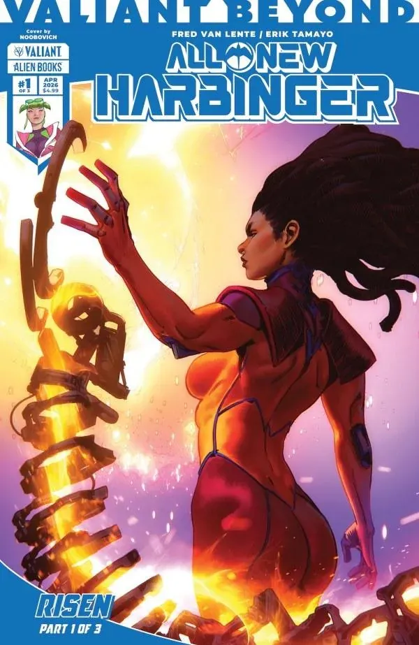 Cover of Valiant Beyond: All-New Harbinger – Risen #1